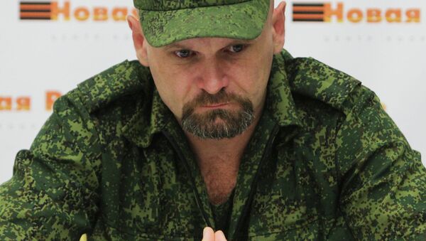 Alexei Mozgovoi, leader of the Lugansk Region Resistance (Novorossiya) - Sputnik International