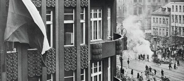 On the streets of Prague On the streets of Prague - Sputnik International