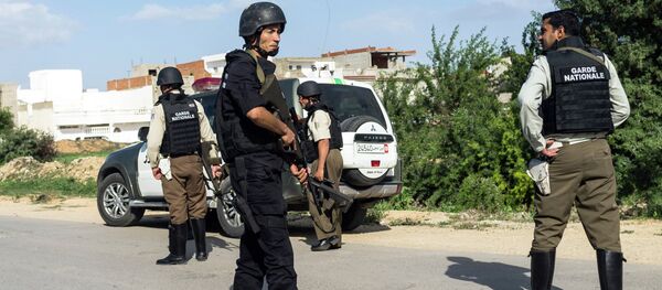 Members of the Tunisian National Guard Members of the Tunisian National Guard - Sputnik International