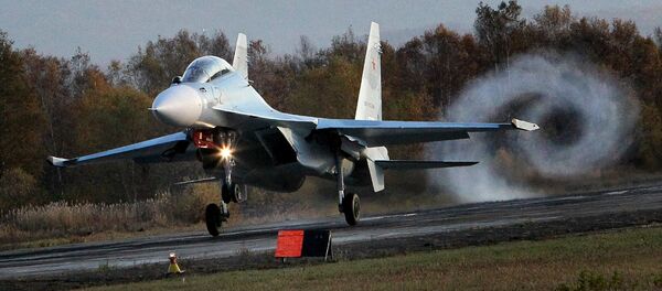 Multi-purpose Su-30 M2 fighter jet - Sputnik International