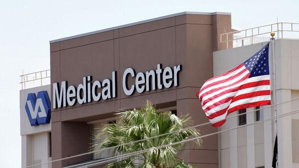 This photo from Saturday, May 17, 2014 shows the Department of Veterans Affairs in Phoenix - Sputnik International