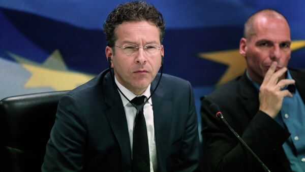 Dutch Finance Minister and Eurogroup President Jeroen Dijsselbloem - Sputnik International
