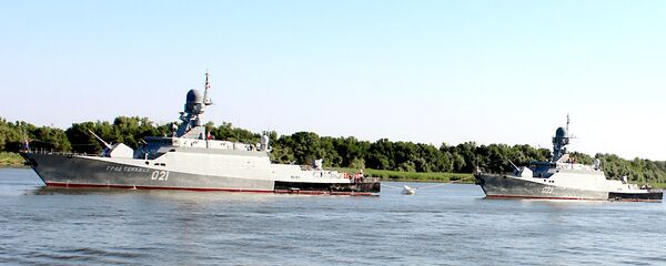 Grad Sviyazhsk, a Buyan-class corvette - Sputnik International