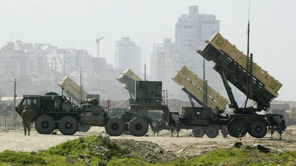 A US Patriot anti-missile battery is set up at a base in Jaffa, south of Tel Aviv, file photo - Sputnik International