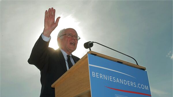 Democratic presidential candidate Sen. Bernie Sanders - Sputnik International