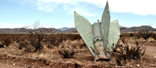 Missile near White Sands Missile near White Sands - Sputnik International