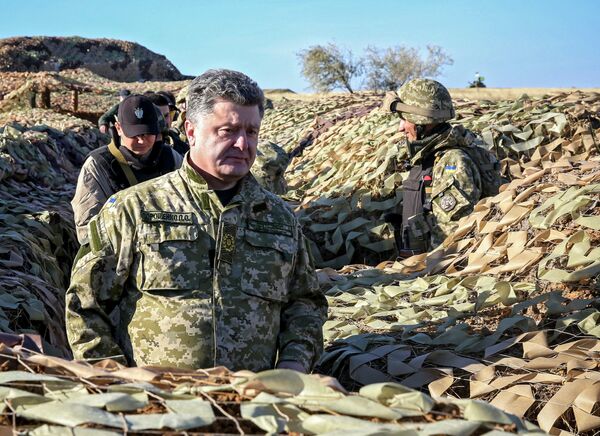 Petro Poroshenko on working visit Petro Poroshenko on working visit - Sputnik International