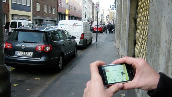Testing the GPSmission iPhone client in Cologne - Sputnik International