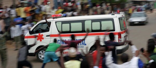 Nigerian ambulance Nigerian ambulance - Sputnik International