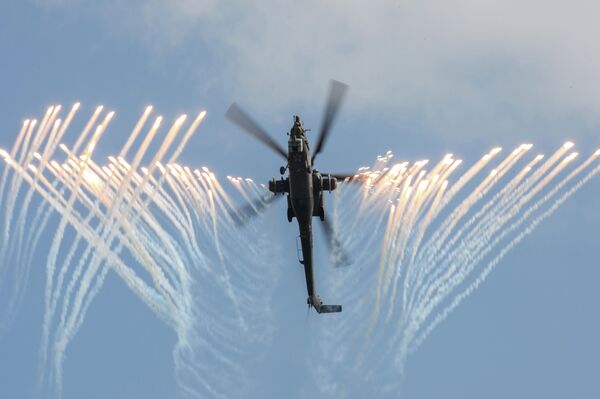 Mi-28 Military Helicopter Crashes in Russia, Two Crew Members Died - Sputnik International