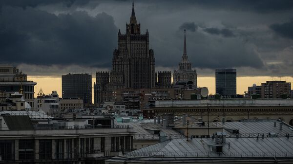 View of Russian Ministry of Foreign Affairs building - Sputnik International
