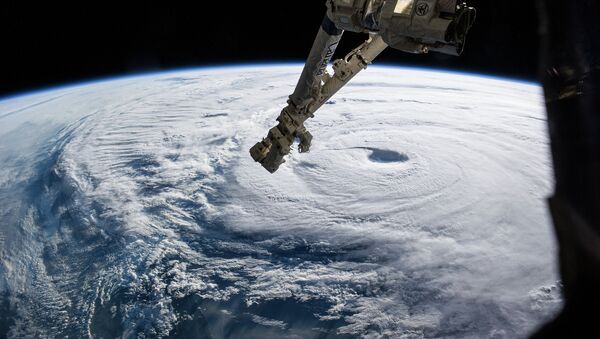 Hurricane, view from space - Sputnik International