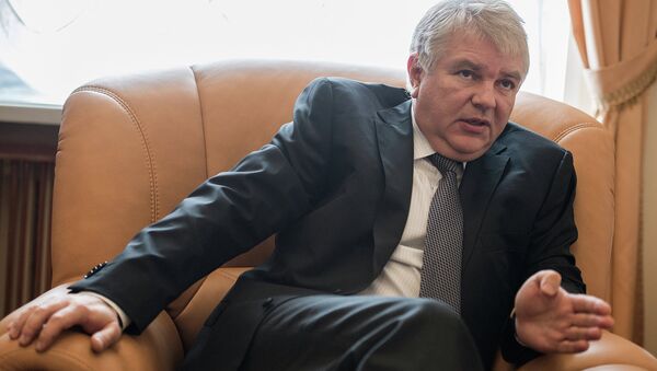 Russian Deputy Foreign Minister Alexei Meshkov gives interview in Moscow - Sputnik International