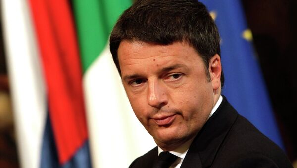 Italian Premier Matteo Renzi - Sputnik International