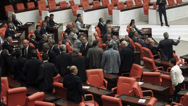 Turkey's main opposition Republican People's Party (CHP) members. File photo - Sputnik International