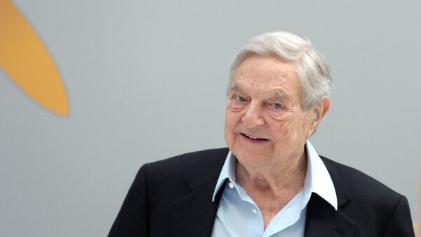 Hungarian-born US chairman of the Soros Fund Management, George Soros - Sputnik International