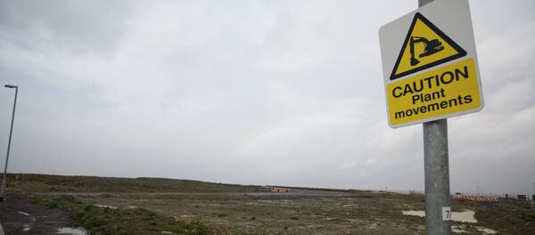 A picture shows development land where the reactors of Hinkly C nuclear power station at Hinkley Point will be built on the west coast of England - Sputnik International