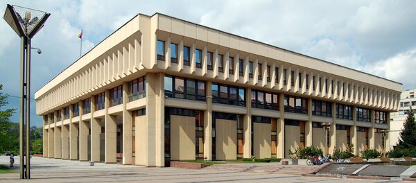 Seimas Palace (Lithuanian Parlamient seat), Vilnius, Lithuania - Sputnik International
