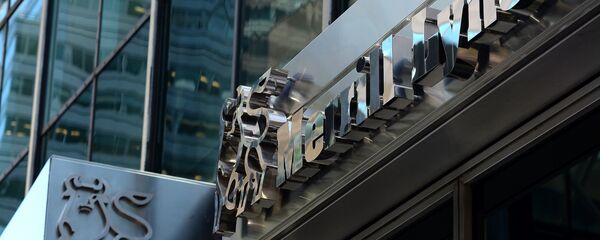 A logo for financial service company Merrill Lynch is seen in New York, June 20, 2013 - Sputnik International