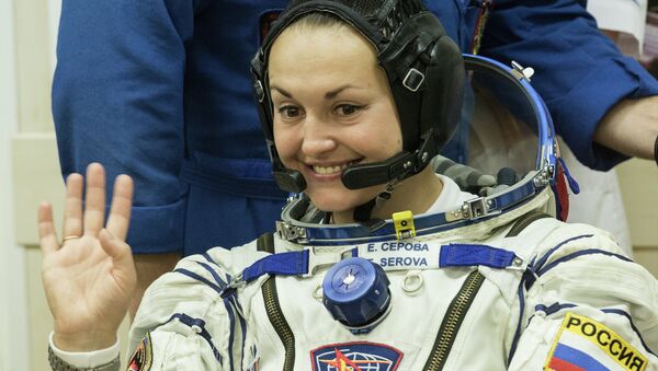Roskosmos cosmonaut Yelena Serova of the 41/42 ISS expedition crew is at Baikonur Cosmodrome. The ISS expedition heads to the international space station in the Soyuz ТМА-14М spaceship in the early hours of September 26 - Sputnik International