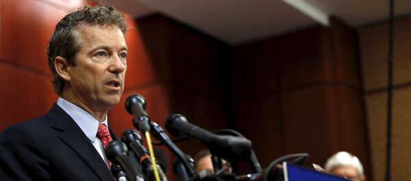 Republican senator Rand Paul of Kentucky has joined a group of lawmakers in the House of Representatives who are pushing for the publication of 28 pages from the official report on the attacks of Sept. 11, 2001 which have remained classified for more than a decade. Republican senator Rand Paul of Kentucky has joined a group of lawmakers in the House of Representatives who are pushing for the publication of 28 pages from the official report on the attacks of Sept. 11, 2001 which have remained classified for more than a decade. - Sputnik International