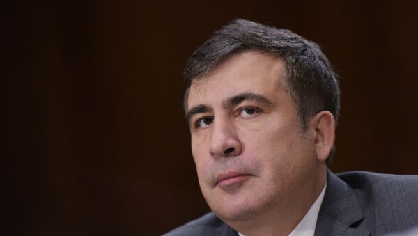 Former president of Georgia Mikheil Saakashvili - Sputnik International