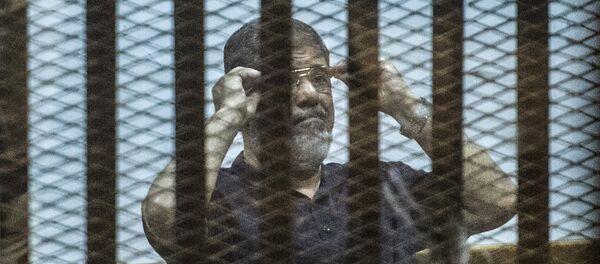 Ousted Egyptian president Mohamed Morsi Ousted Egyptian president Mohamed Morsi - Sputnik International
