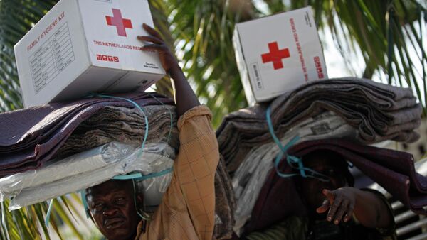 The American Red Cross mission in Haiti - Sputnik International