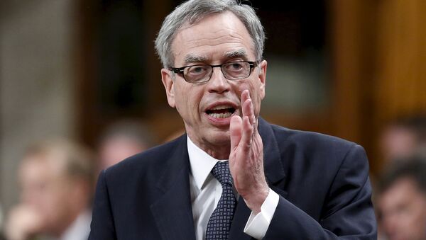 Canada's Finance Minister Joe Oliver - Sputnik International