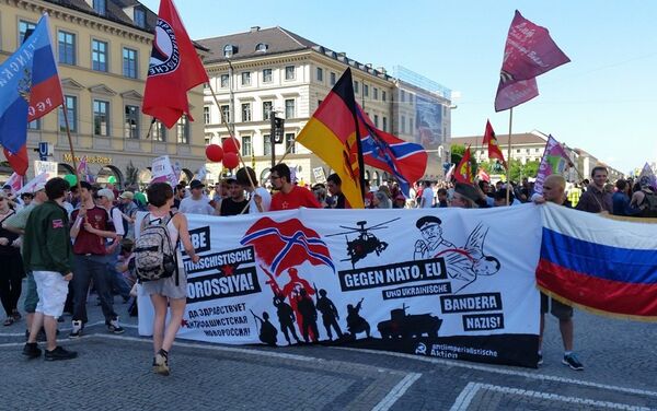 Rally at Anti-G7 Demo in Bavaria - Sputnik International