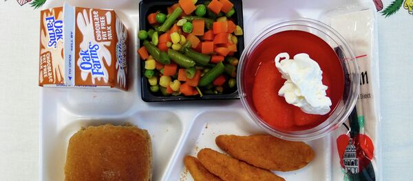 School lunch. School lunch. - Sputnik International