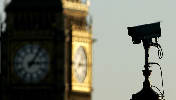 A CCTV (Closed Circuit Television) camera is seen against the backdrop of Big Ben in central London A CCTV (Closed Circuit Television) camera is seen against the backdrop of Big Ben in central London - Sputnik International