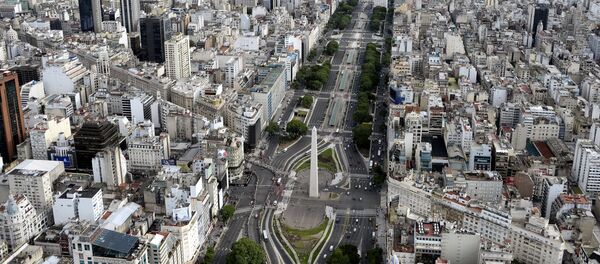 Aerial picture taken over Buenos Aires, Argentina Aerial picture taken over Buenos Aires, Argentina - Sputnik International