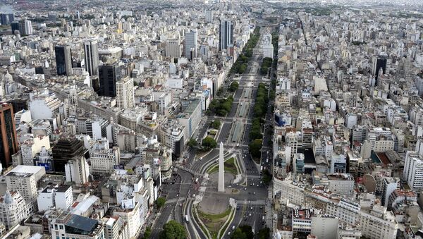 Aerial picture taken over Buenos Aires, Argentina - Sputnik International
