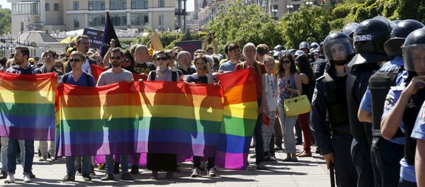 The European Union (EU) has demanded that Ukraine fix its labor code to stop the discrimination of gays and other minorities in the country, Regnum News Agency reported. The European Union (EU) has demanded that Ukraine fix its labor code to stop the discrimination of gays and other minorities in the country, Regnum News Agency reported. - Sputnik International