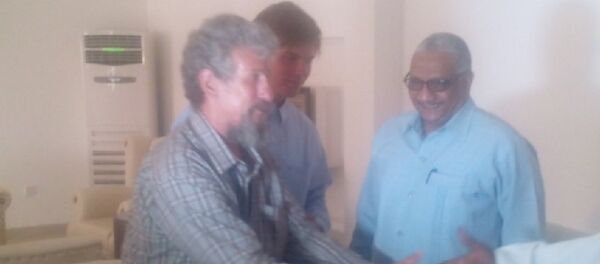 Kidnapped Russians in Sudan's Darfur region in January 2015 Kidnapped Russians in Sudan's Darfur region in January 2015 - Sputnik International