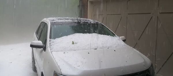 Hail Storm in Gatlinburg, TN June 2nd 2015 Hail Storm in Gatlinburg, TN June 2nd 2015 - Sputnik International
