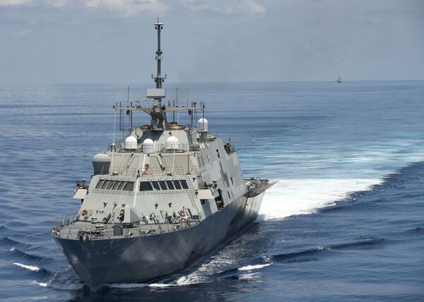 Littoral combat ship USS conducts routine patrols in international waters of the South China Sea Littoral combat ship USS conducts routine patrols in international waters of the South China Sea - Sputnik International