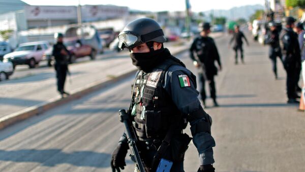 Federal Police Officers in Acapulco, Mexico - Sputnik International