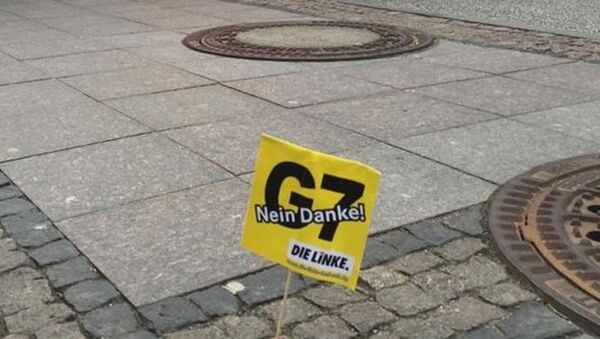 Anti-G7 protests - Sputnik International