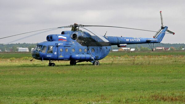 The Mil Mi-8 is a medium twin-turbine transport helicopter that can also act as a gunship - Sputnik International