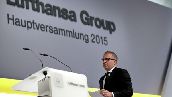 Lufthansa CEO, Carsten Spohr - Sputnik International