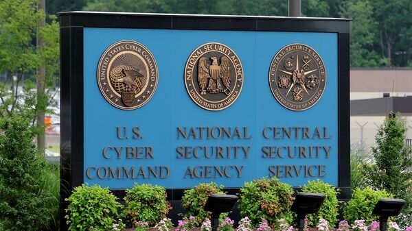 A sign stands outside the National Security Agency (NSA) campus in Fort Meade - Sputnik International