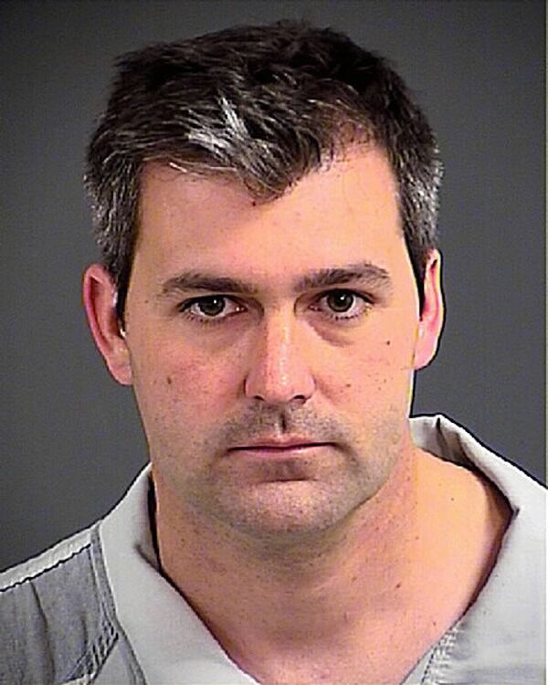 This April 7, 2015 file photo provided by the Charleston County, S.C. Sheriff's Office shows Patrolman Michael Thomas Slager. This April 7, 2015 file photo provided by the Charleston County, S.C. Sheriff's Office shows Patrolman Michael Thomas Slager. - Sputnik International