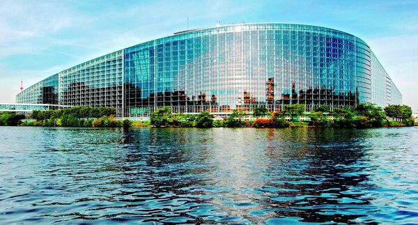 The European Parliament in Strasbourg, France. The European Parliament in Strasbourg, France. - Sputnik International