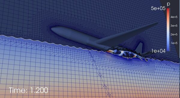 Malaysia Airlines Flight MH370: Water Entry of an Airliner Malaysia Airlines Flight MH370: Water Entry of an Airliner - Sputnik International