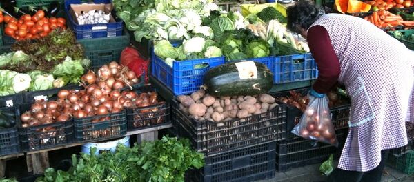 Food market in Spain - Sputnik International