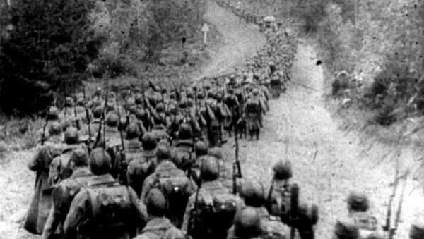 Soviet troops cross the border of Poland. 1939. - Sputnik International