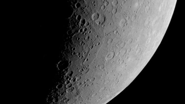 This view of Mercury's southern polar region was captured by NASA's Messenger spacecraft during its mission to orbit the planet for years. - Sputnik International