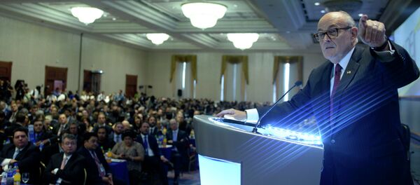 The former Mayor (1994-2001) of New York City Rudolph Giuliani - Sputnik International